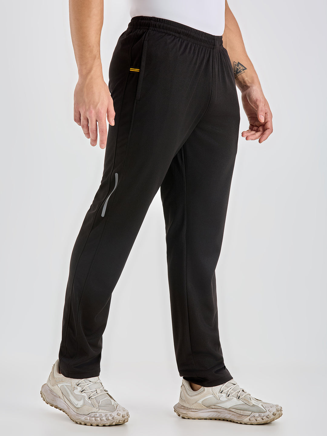 Black Panther Men's Performance Active Fit Track Pants - 200568LHXC