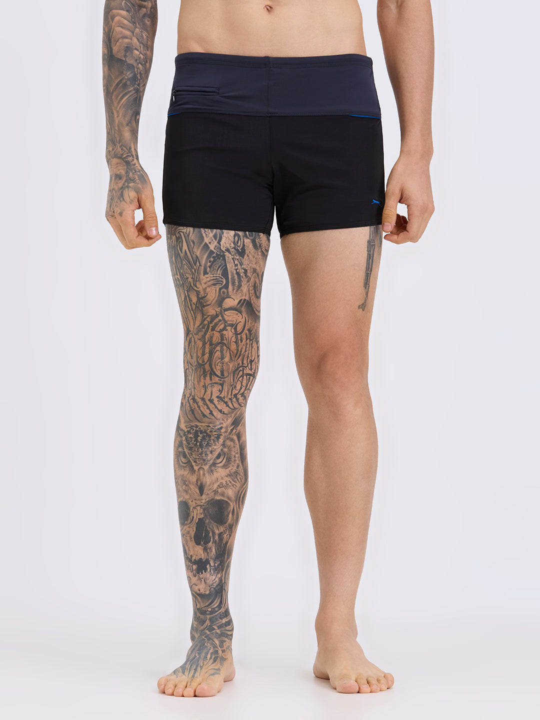 Black Panther Men's U-Front Swimming Trunk-U 213