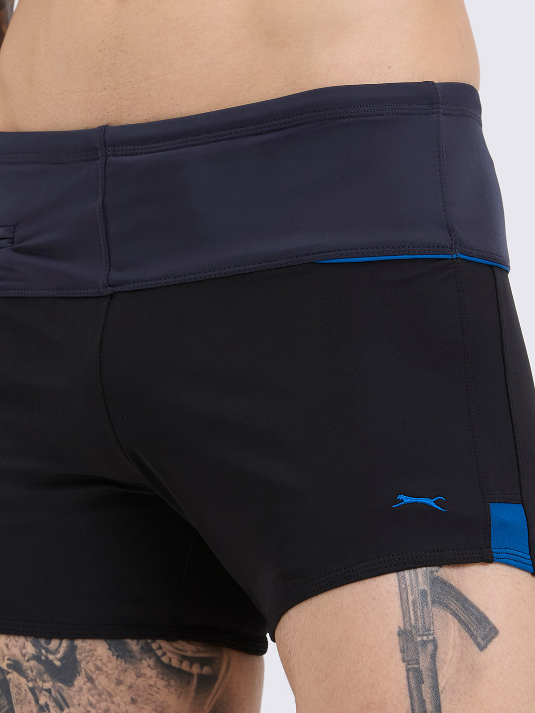 Black Panther Men's U-Front Swimming Trunk-U 213