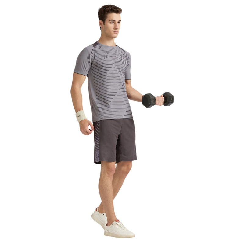 Black Panther Men's T-Shirt & Shorts Co-Ord Set-SET 1001X