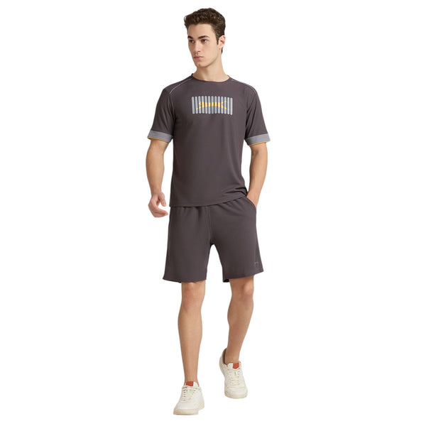 Black Panther Men's T-Shirt & Shorts Co-Ord Set-SET 1002X
