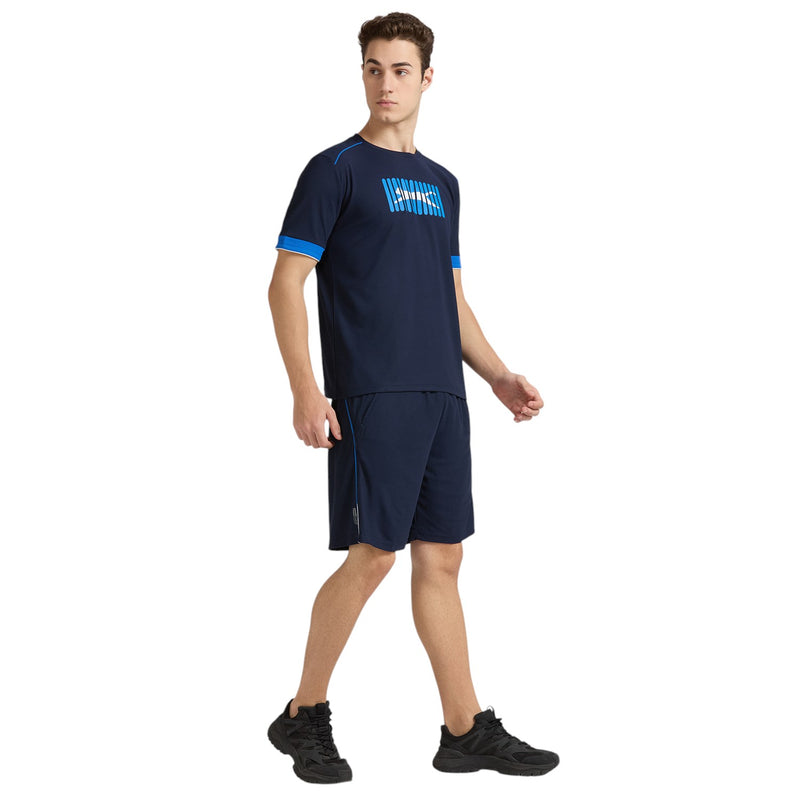 Black Panther Men's T-Shirt & Shorts Co-Ord Set-SET 1002X