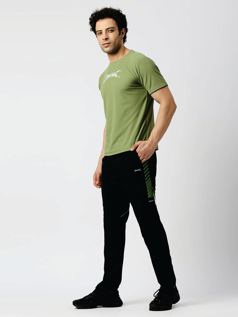 Black Panther Polyester Acti Fit Track Pants[200562LHXC]