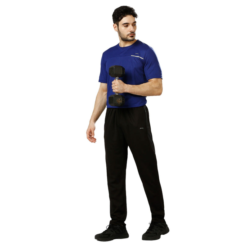 Black Panther Polylycra Acti Fit Track Pants[200563LHXC]