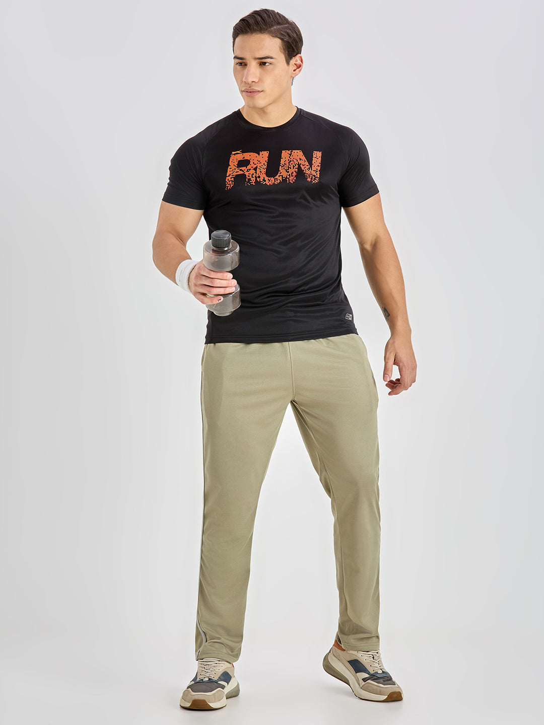 Black Panther Men's Performance Active Fit Track Pants - 200567LHXC