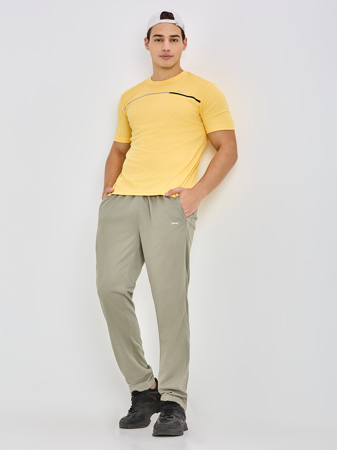 Black Panther Men's Performance Active Fit Track Pants - 200568LHXC