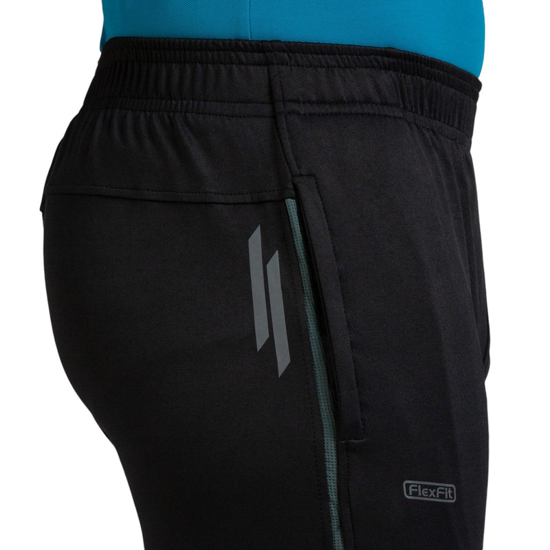 Track Pants for Men in BLACK - Perfect for Fitness and Workout[20890LHXC-Black]