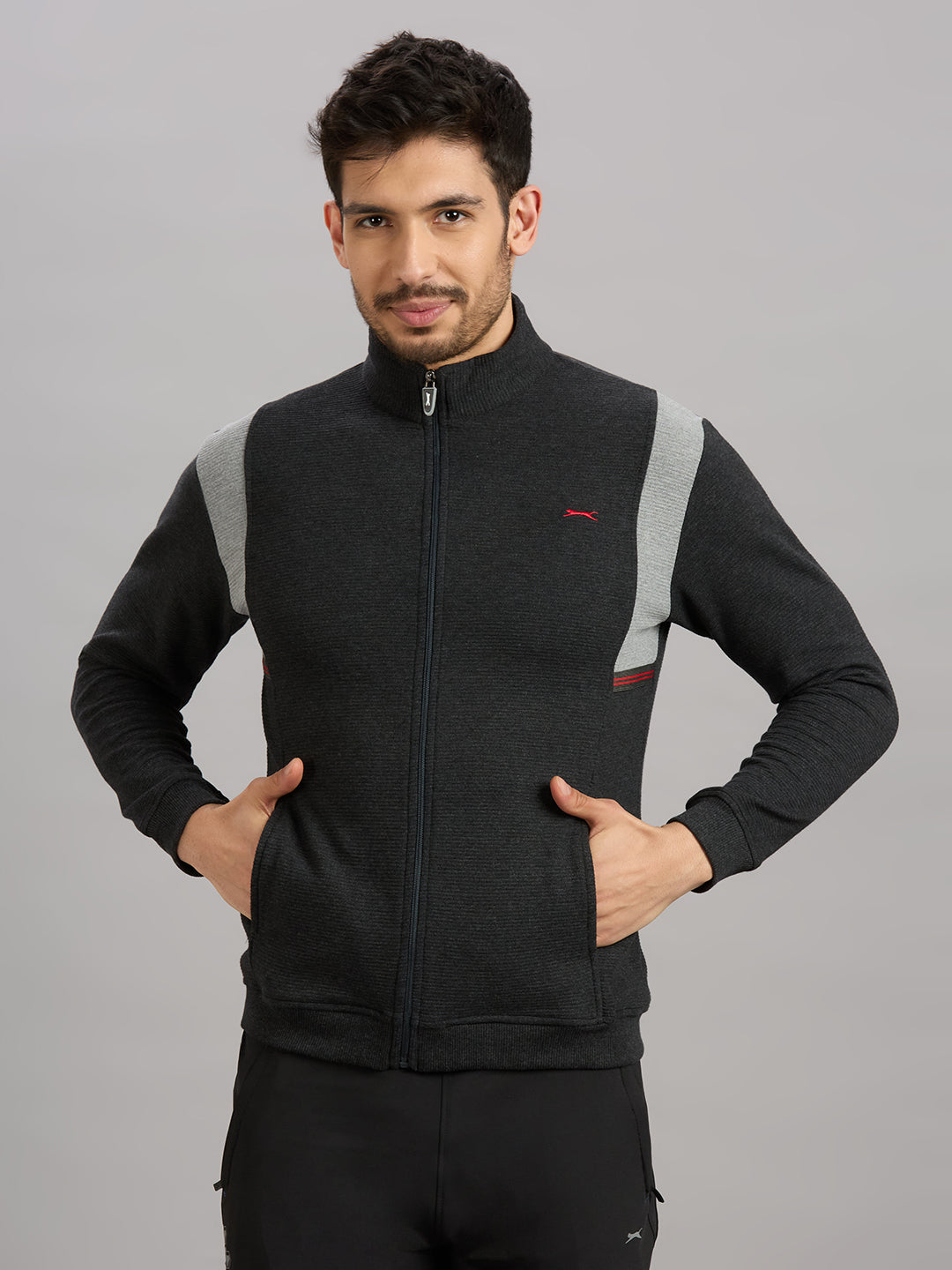 Black Panther Casual Zip-Up Jacket for Men TT 340110X