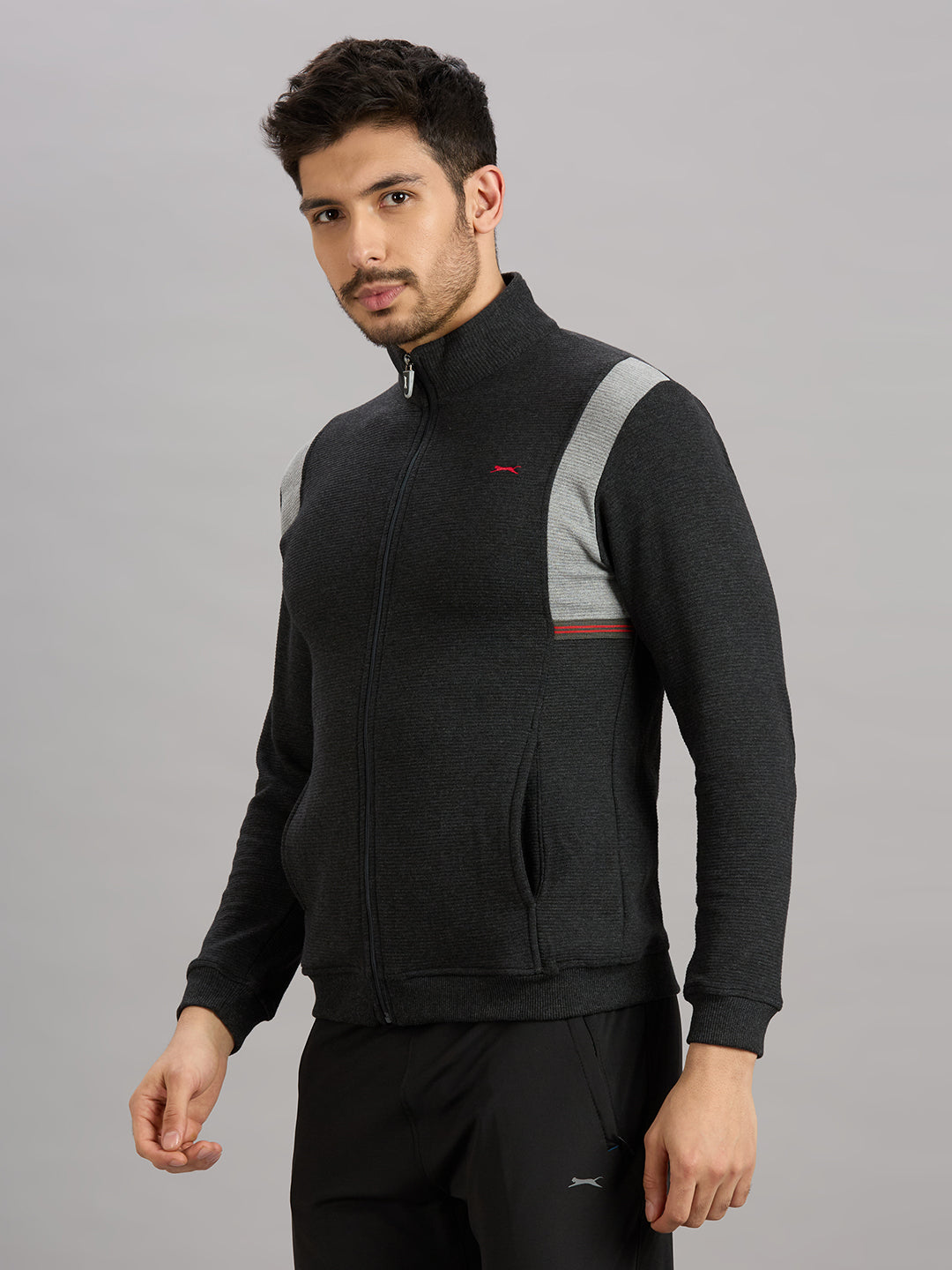 Black Panther Casual Zip-Up Jacket for Men TT 340110X