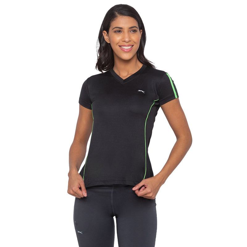 Black Panther Women's Actifit Tshirts ( ECO 4100 )