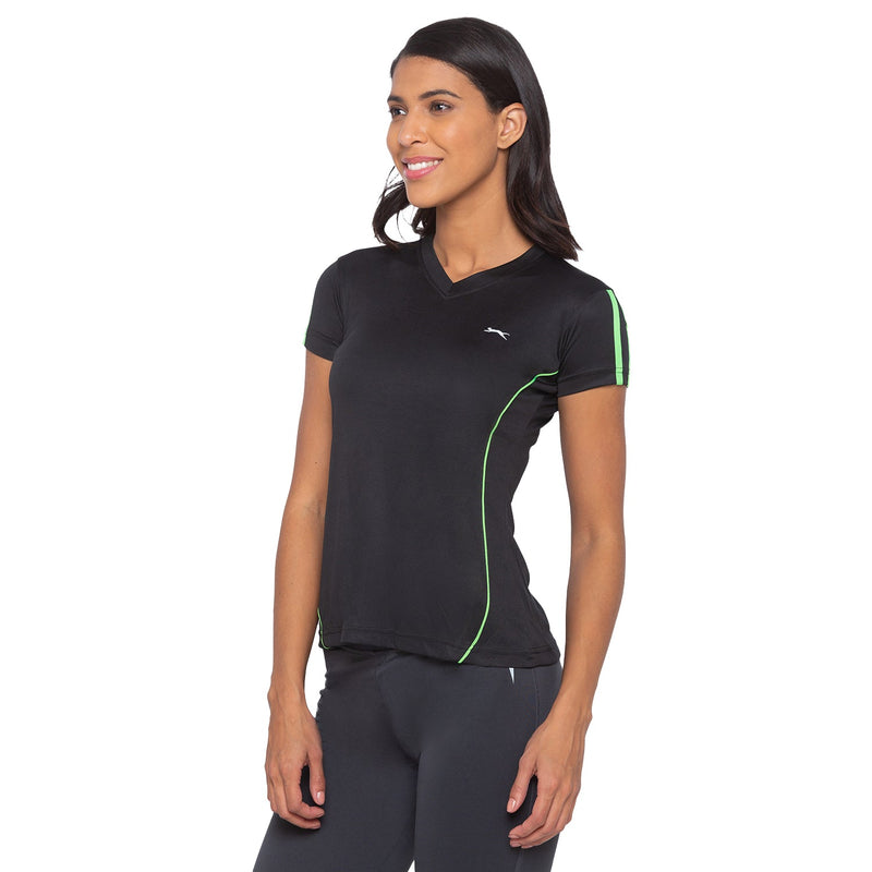 Black Panther Women's Actifit Tshirts ( ECO 4100 )