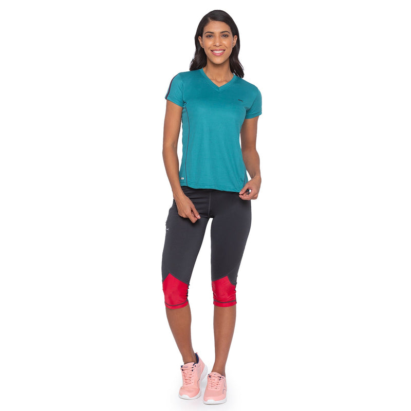 Black Panther Women's Actifit Tshirts ( ECO 4100 )