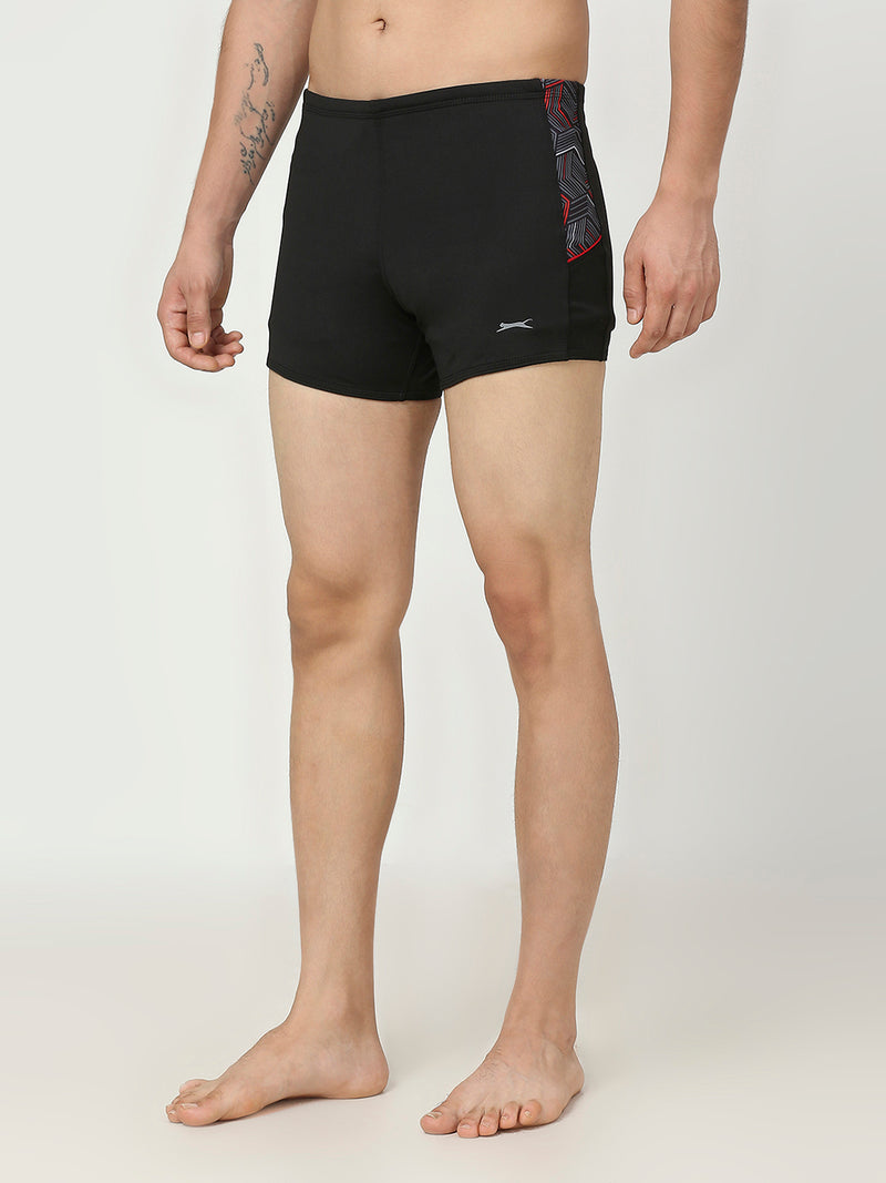 Black Panther Men's  U- Front Swimming Trunk
