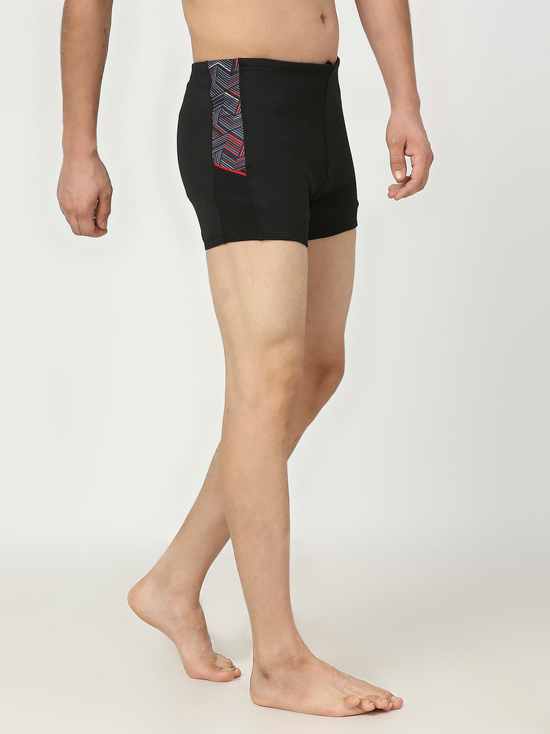 Black Panther Men's  U- Front Swimming Trunk