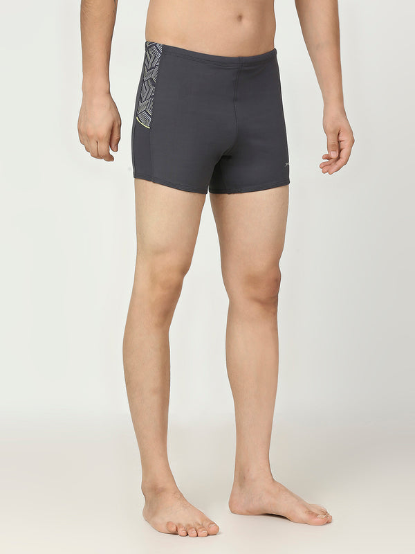 Black Panther Men's  U- Front Swimming Trunk