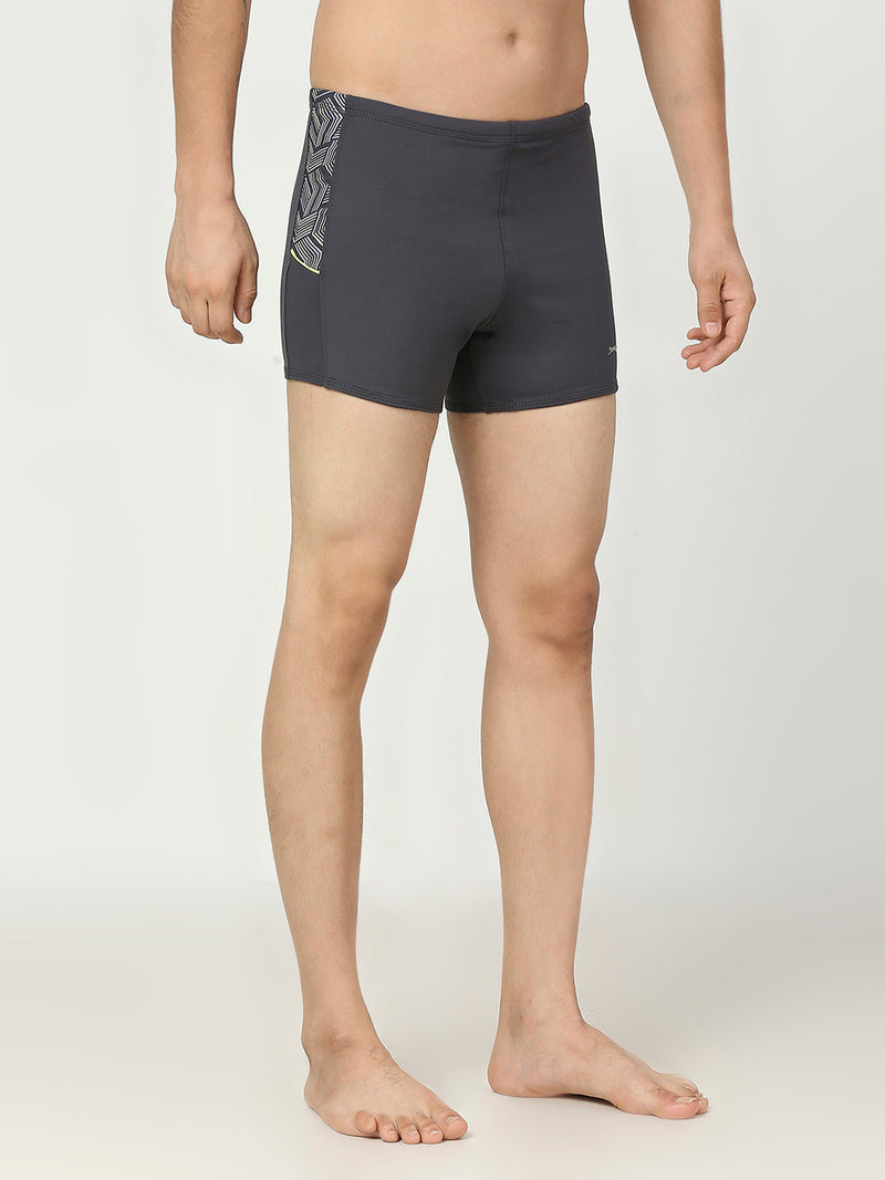 Black Panther Men's  U- Front Swimming Trunk
