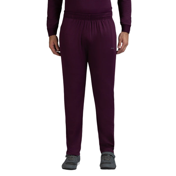 Track Pants for Men in Wine - Perfect for Fitness and Workout[24004LHXC-Wine]