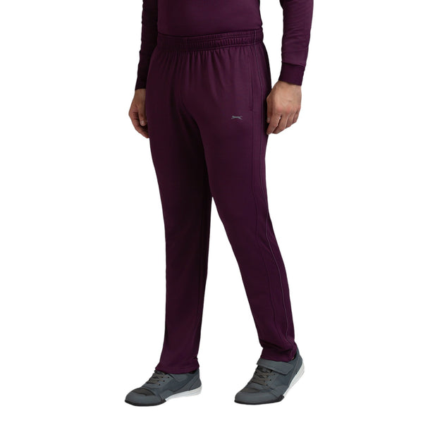 Track Pants for Men in Wine - Perfect for Fitness and Workout[24004LHXC-Wine]
