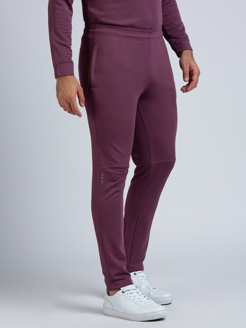 Track Pants for Men in WINE - Perfect for Fitness and Workout[2100107LHXC-Wine]