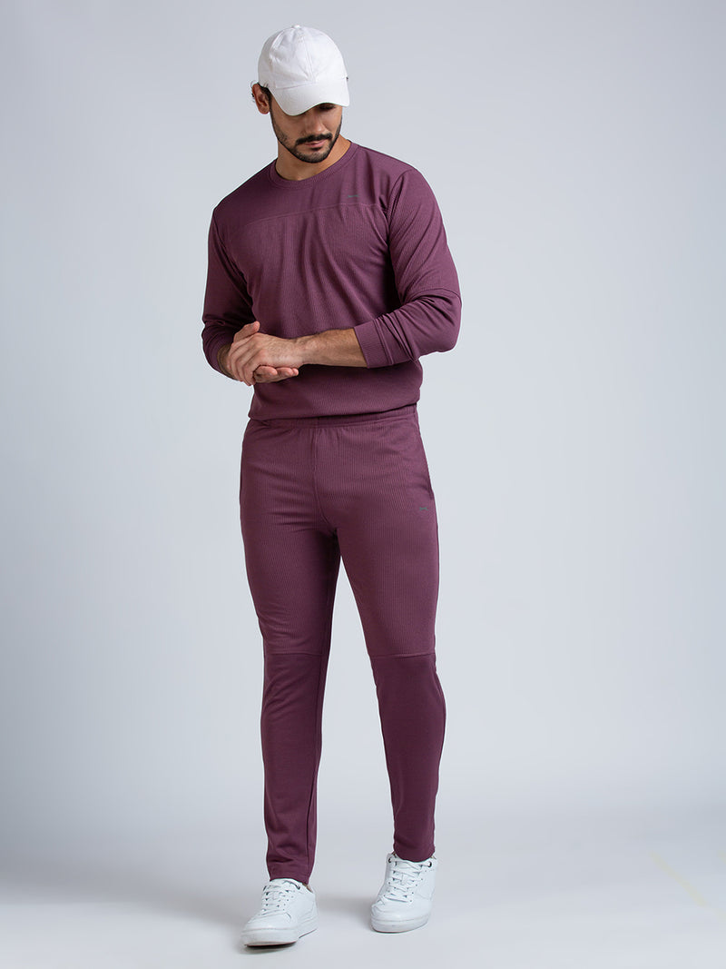Track Pants for Men in WINE - Perfect for Fitness and Workout[2100107LHXC-Wine]