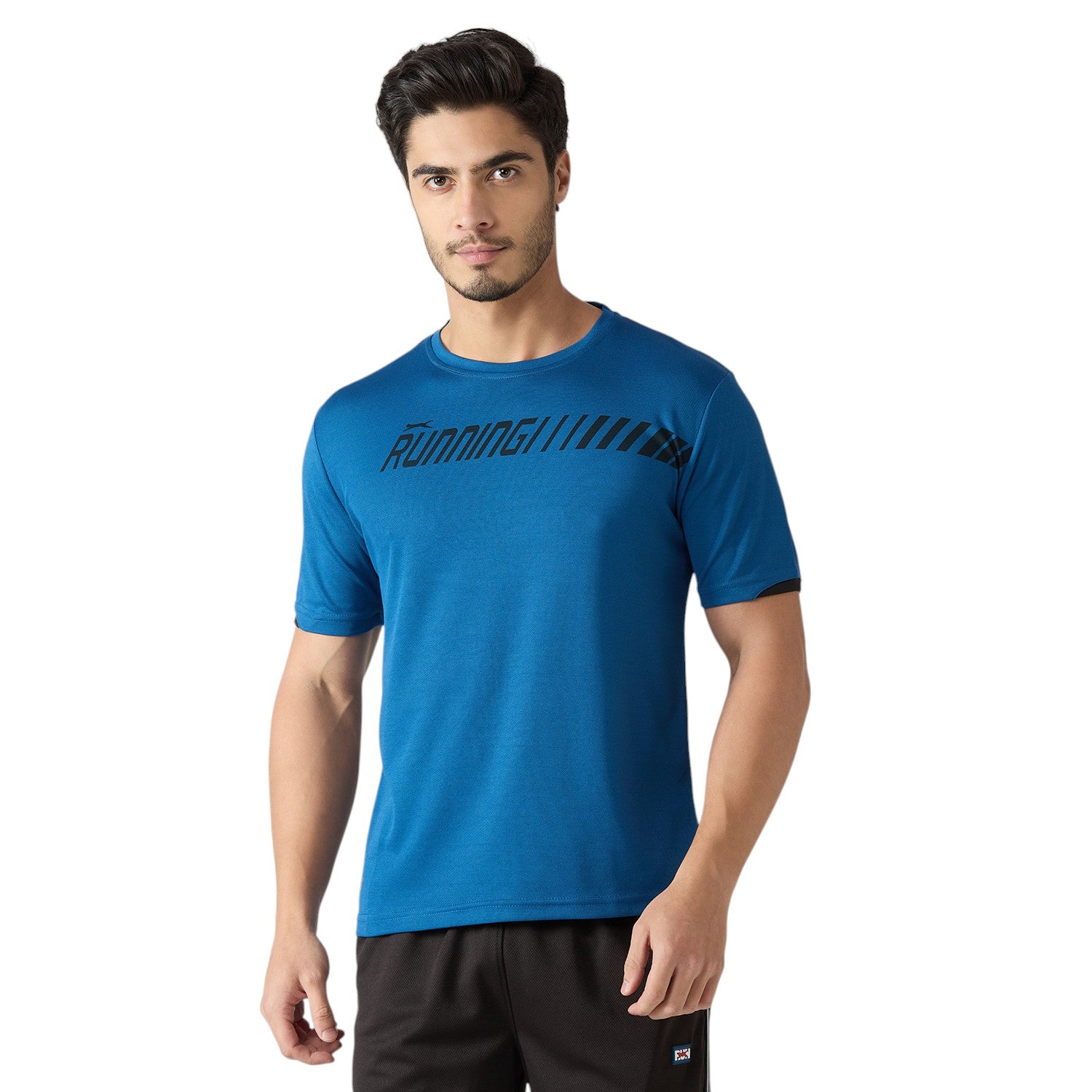 Black Panther Men's ActiFit Activewear T-Shirt-ECO 111062HXC