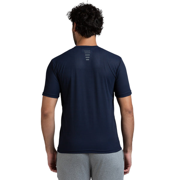 Half Sleeve T-Shirt for Men in Navy - Perfect for Fitness and Workout[ECO1400HXC-Navy]