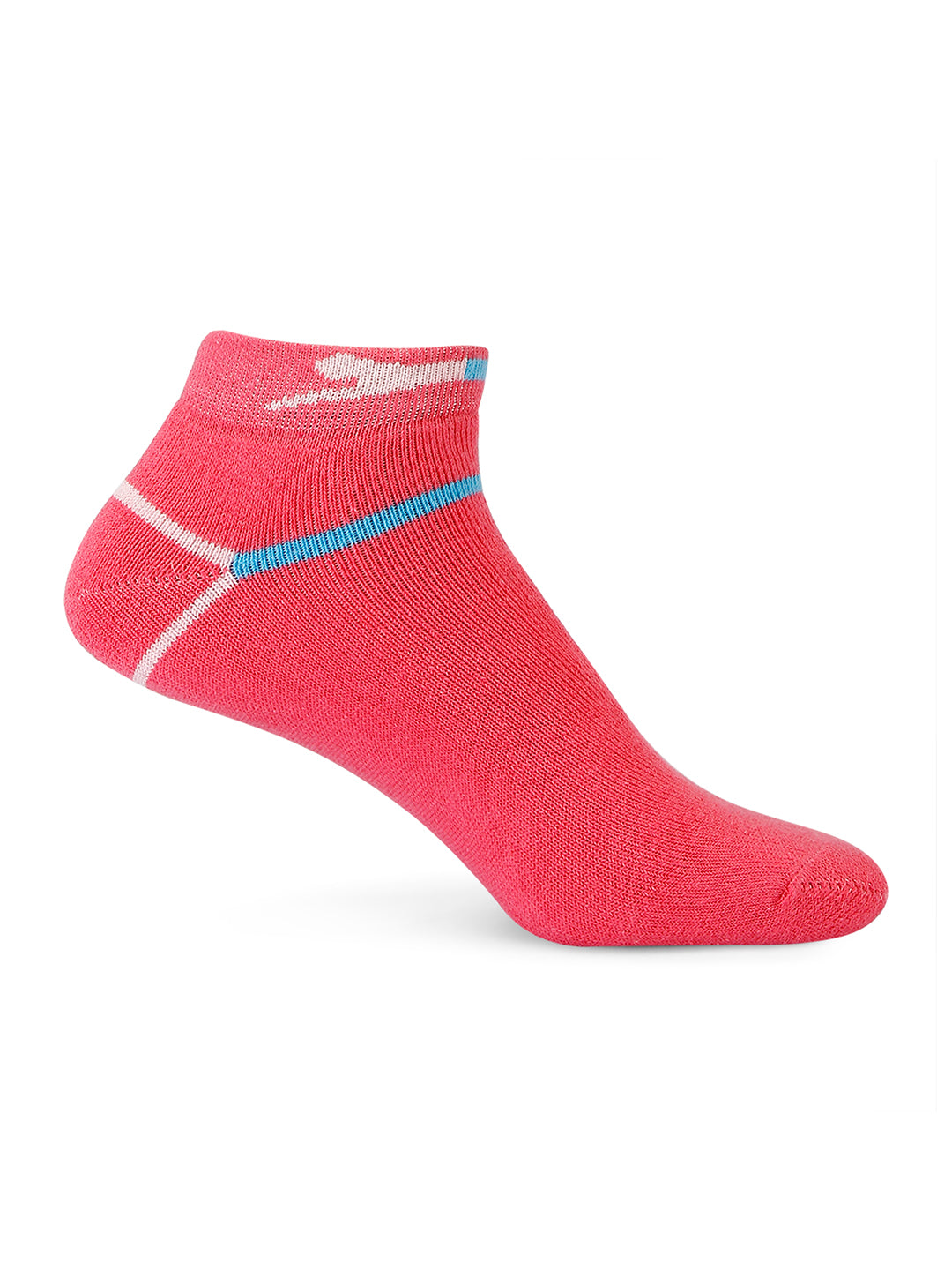 No Show Socks Pack of 3 for Men in Grey-Pink-Black - Perfect for Fitness and Workout [FELINEX]