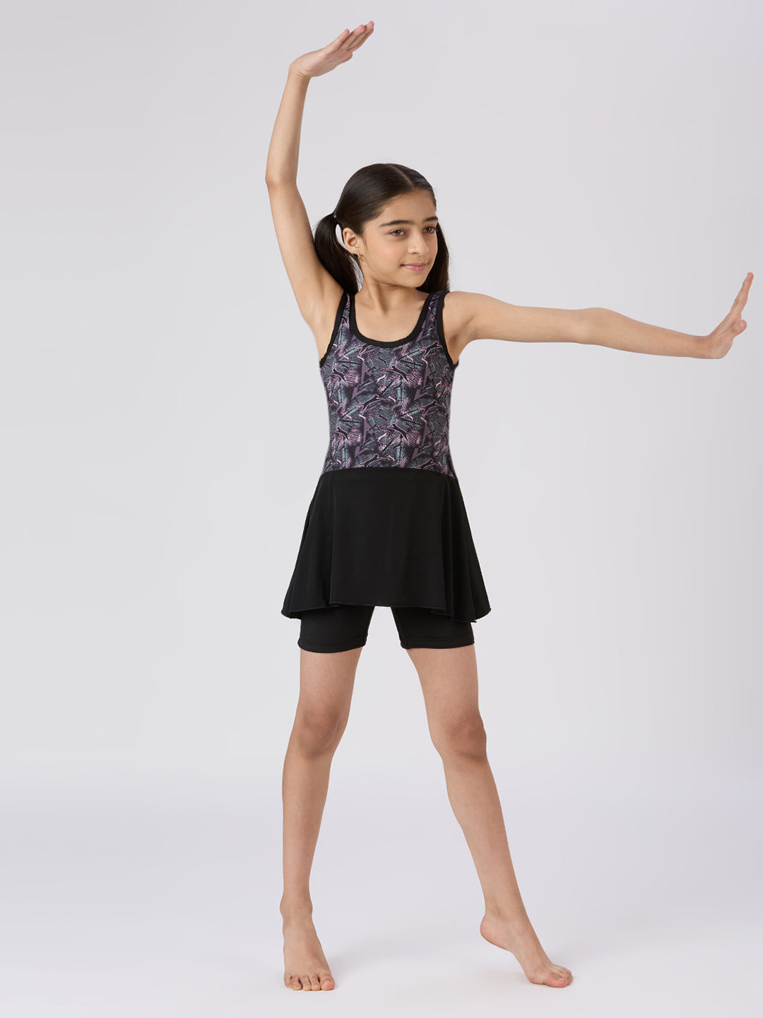 Black Panther Girls Fashion Swimwear – FLP 869002