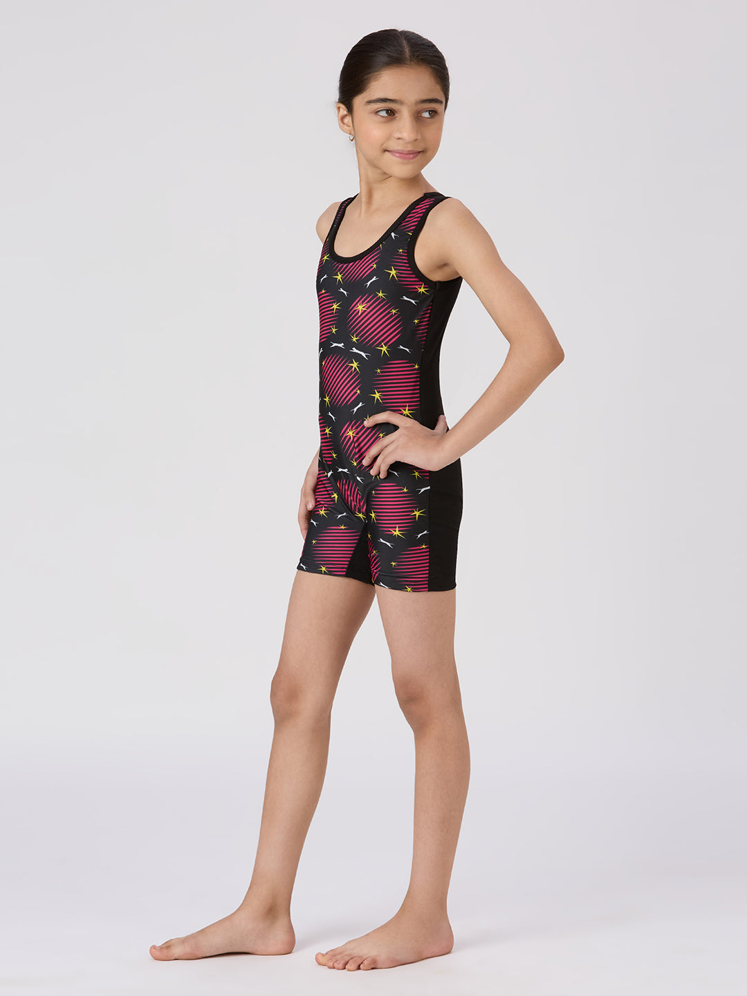 Black Panther Girls Active Swimwear– L-865001