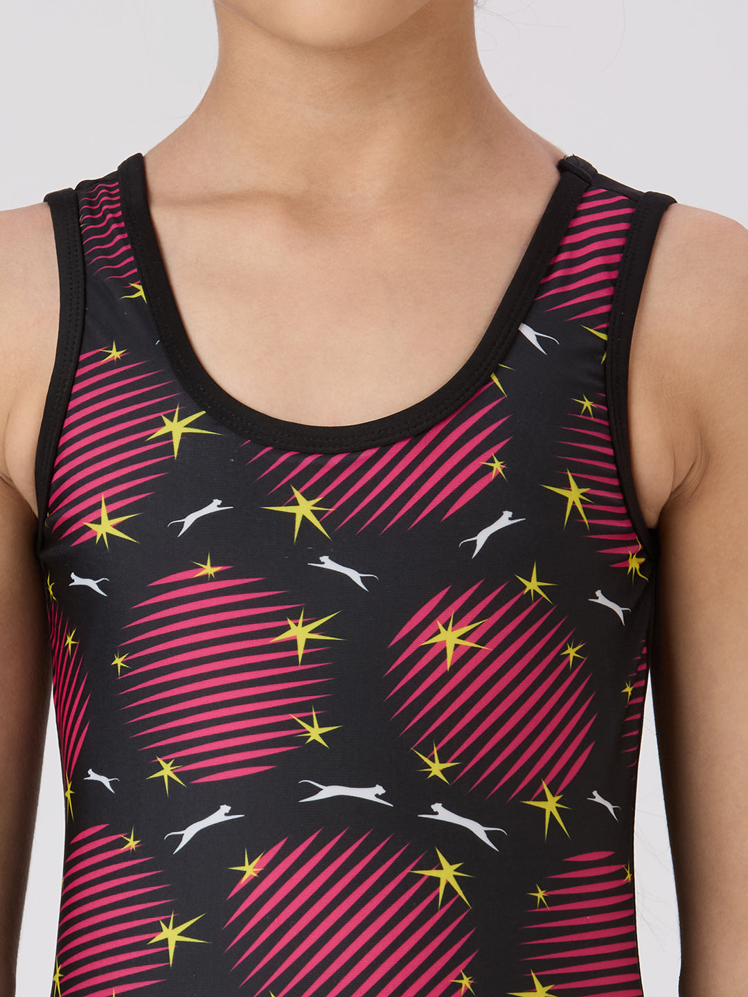 Black Panther Girls Active Swimwear– L-865001