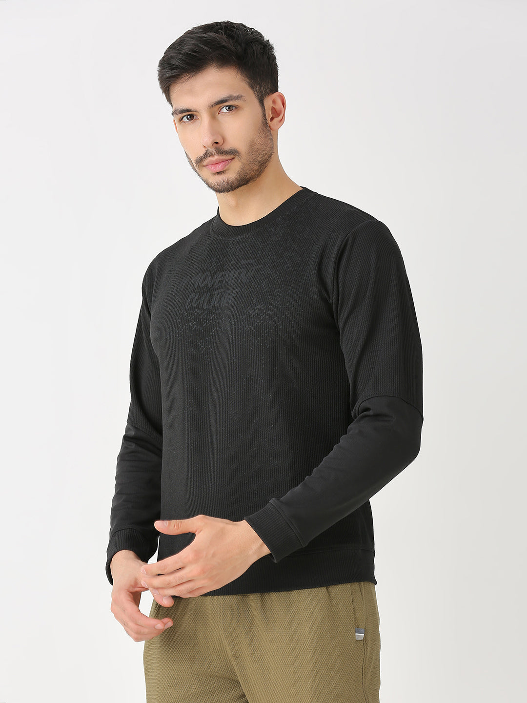 Black Panther  Men’s Regular Fit Full Sleeve T-Shirt  LS 910111X
