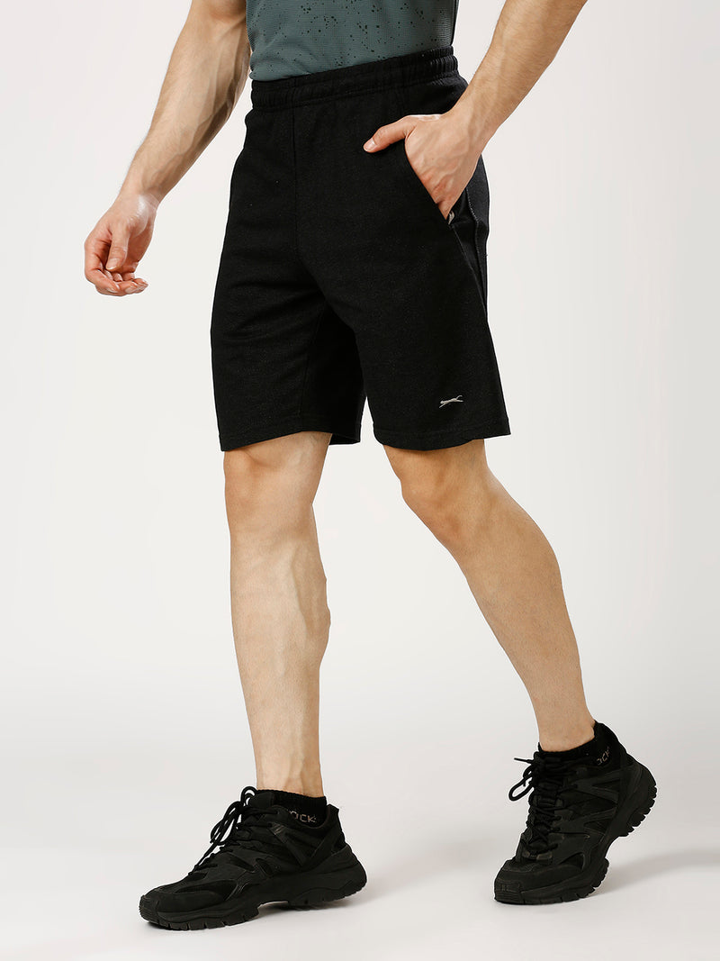 Black Panther Poly / Cotton Acti Fit Shorts [PC 501900X ]
