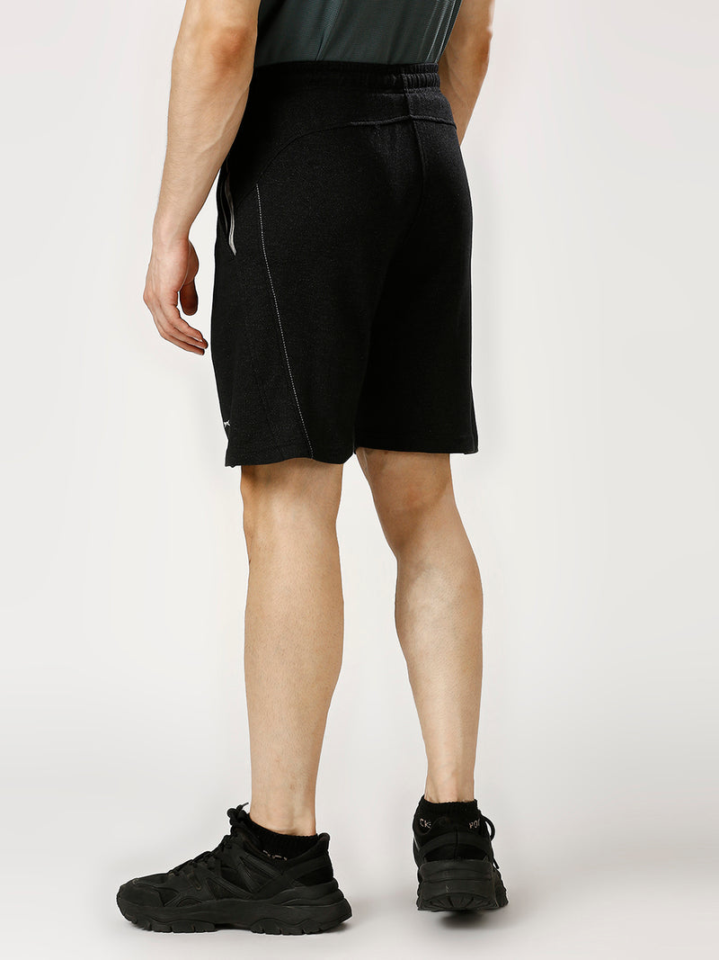 Black Panther Poly / Cotton Acti Fit Shorts [PC 501900X ]