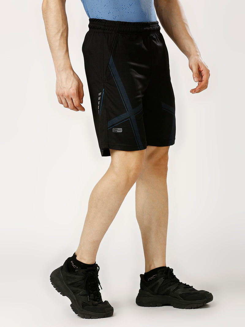 Black Panther Polyester  Acti Fit Shorts [PC 511900X]