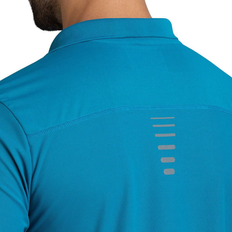 Polo for Men in Aquamarine - Perfect for Fitness and Workout[POLO14001HXC-Aquamarine]