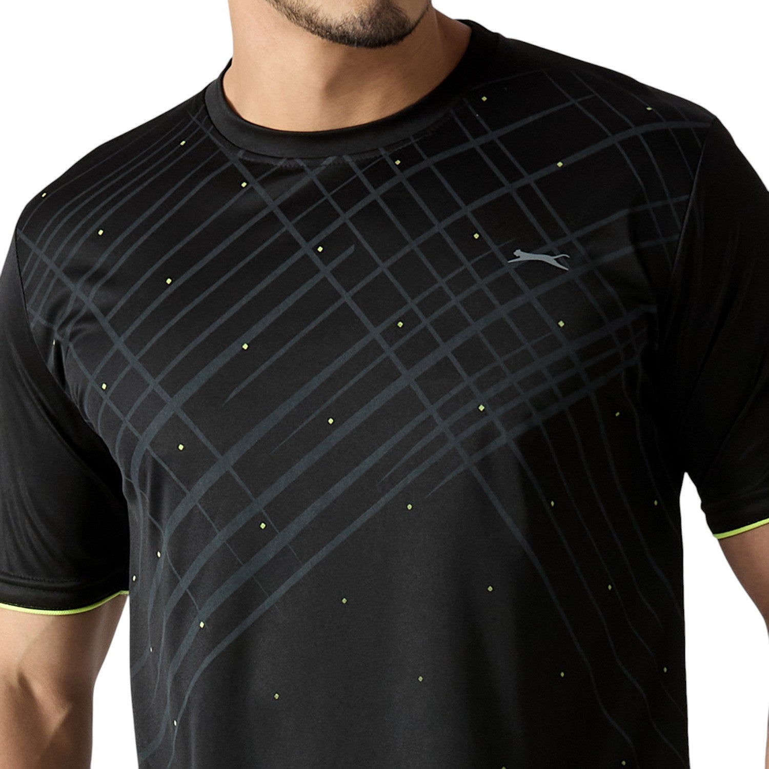 Black Panther Men's Pro Series ActiFit Activewear T-Shirt-PRO 104005X