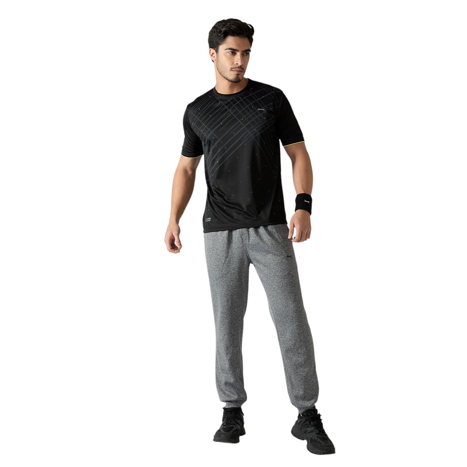 Black Panther Men's Pro Series ActiFit Activewear T-Shirt-PRO 104005X