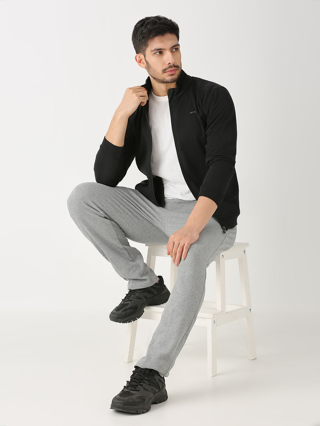 Black Pant Casual Jacket for Men TT 390120X