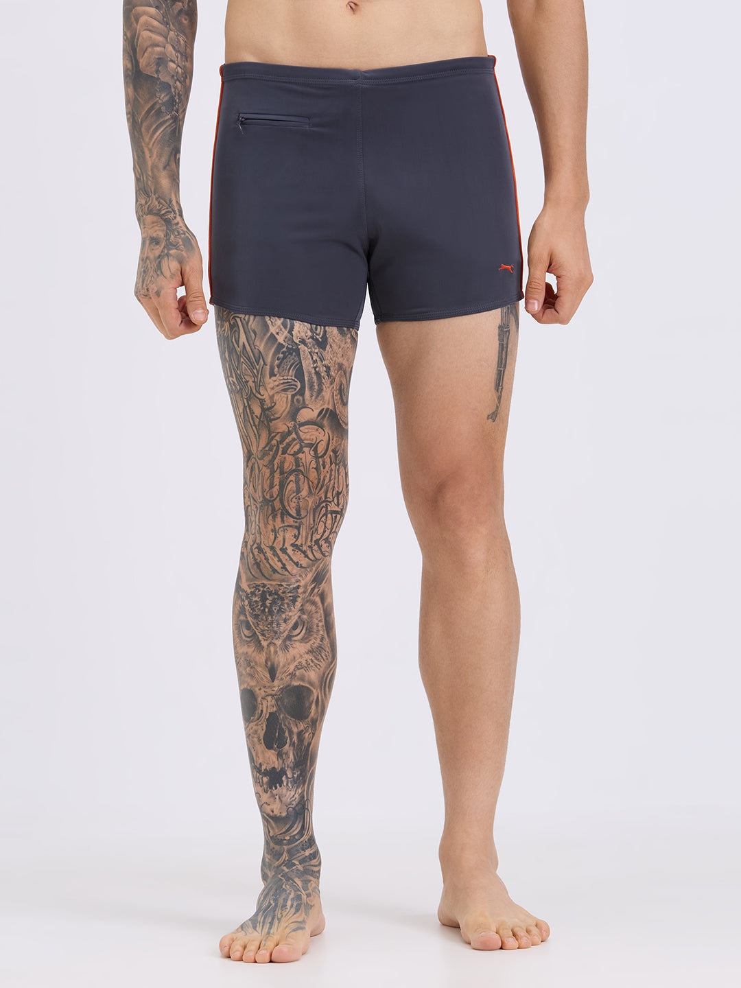 Black Panther Men's U-Front Swimming Trunk-U 209
