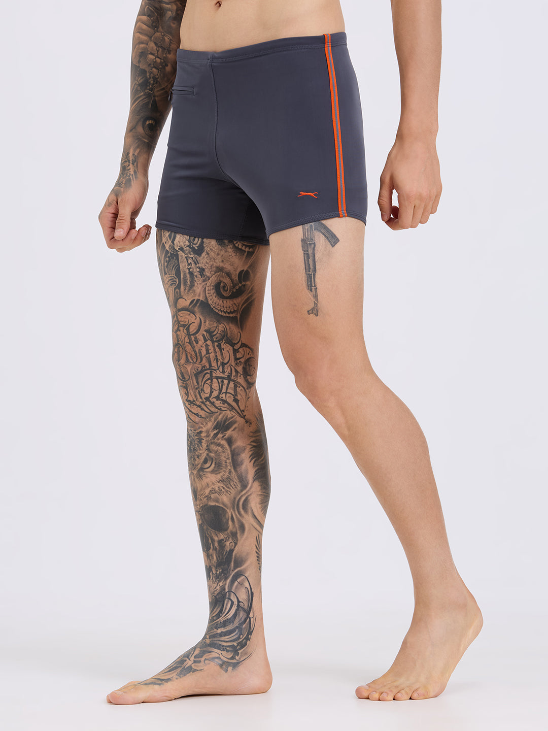 Black Panther Men's U-Front Swimming Trunk-U 209