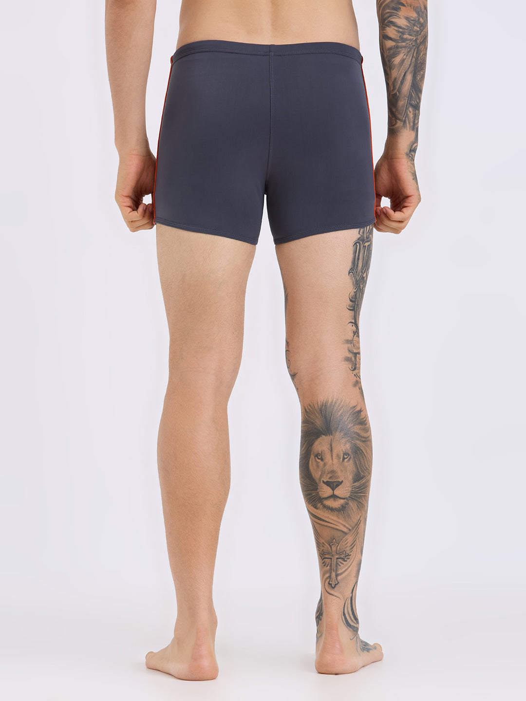 Black Panther Men's U-Front Swimming Trunk-U 209