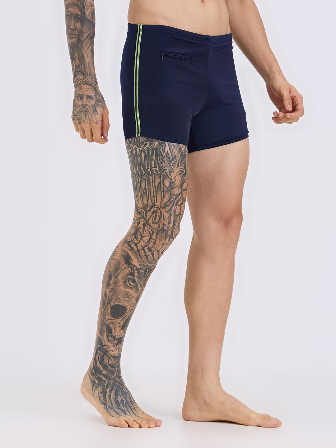 Black Panther Men's U-Front Swimming Trunk-U 209