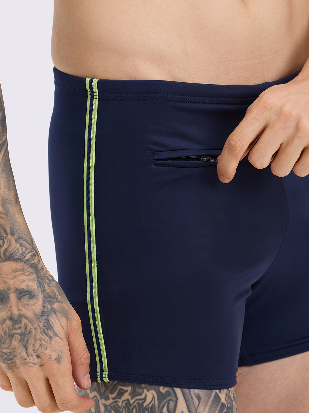 Black Panther Men's U-Front Swimming Trunk-U 209