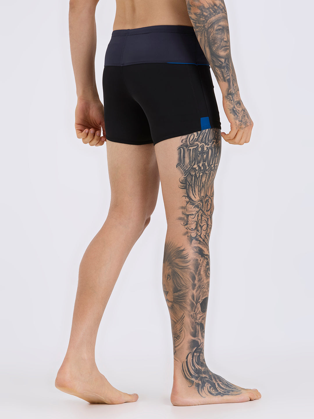 Black Panther Men's U-Front Swimming Trunk-U 213