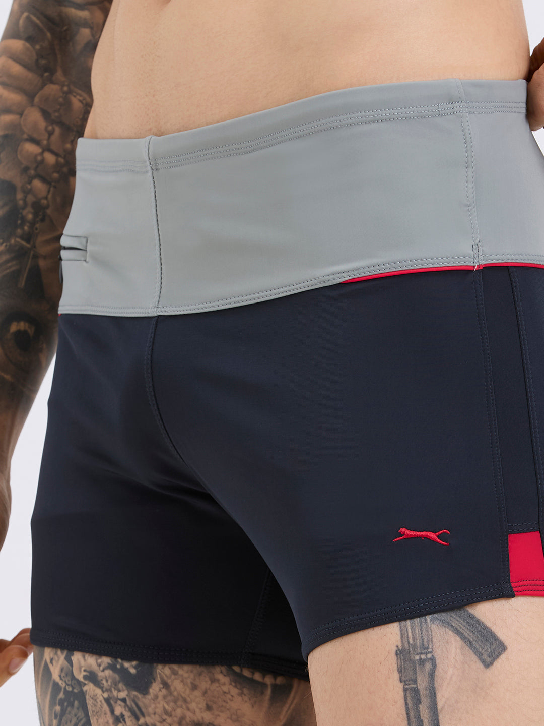 Black Panther Men's U-Front Swimming Trunk-U 213