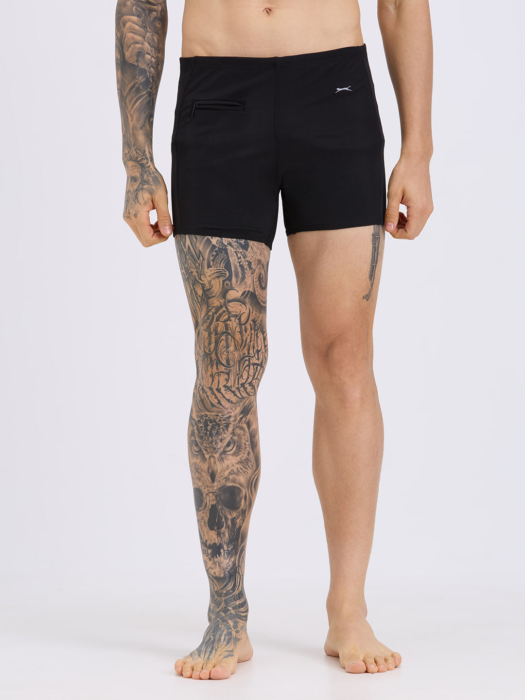 Black Panther Men's U-Front Swimming Trunk-U 201