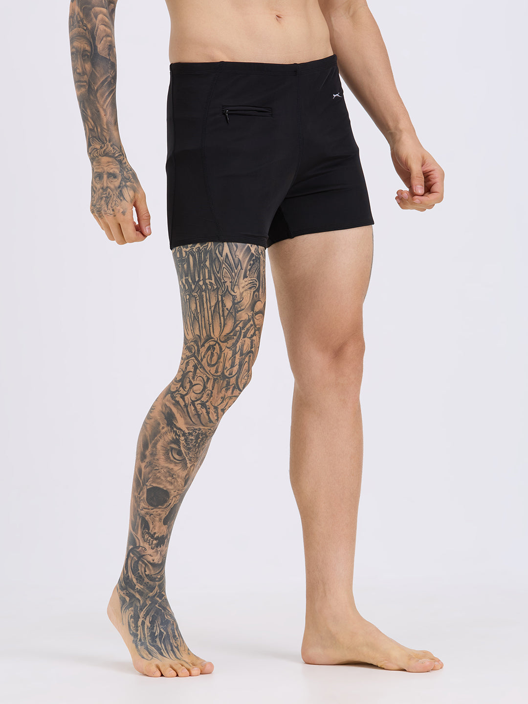 Black Panther Men's U-Front Swimming Trunk-U 201