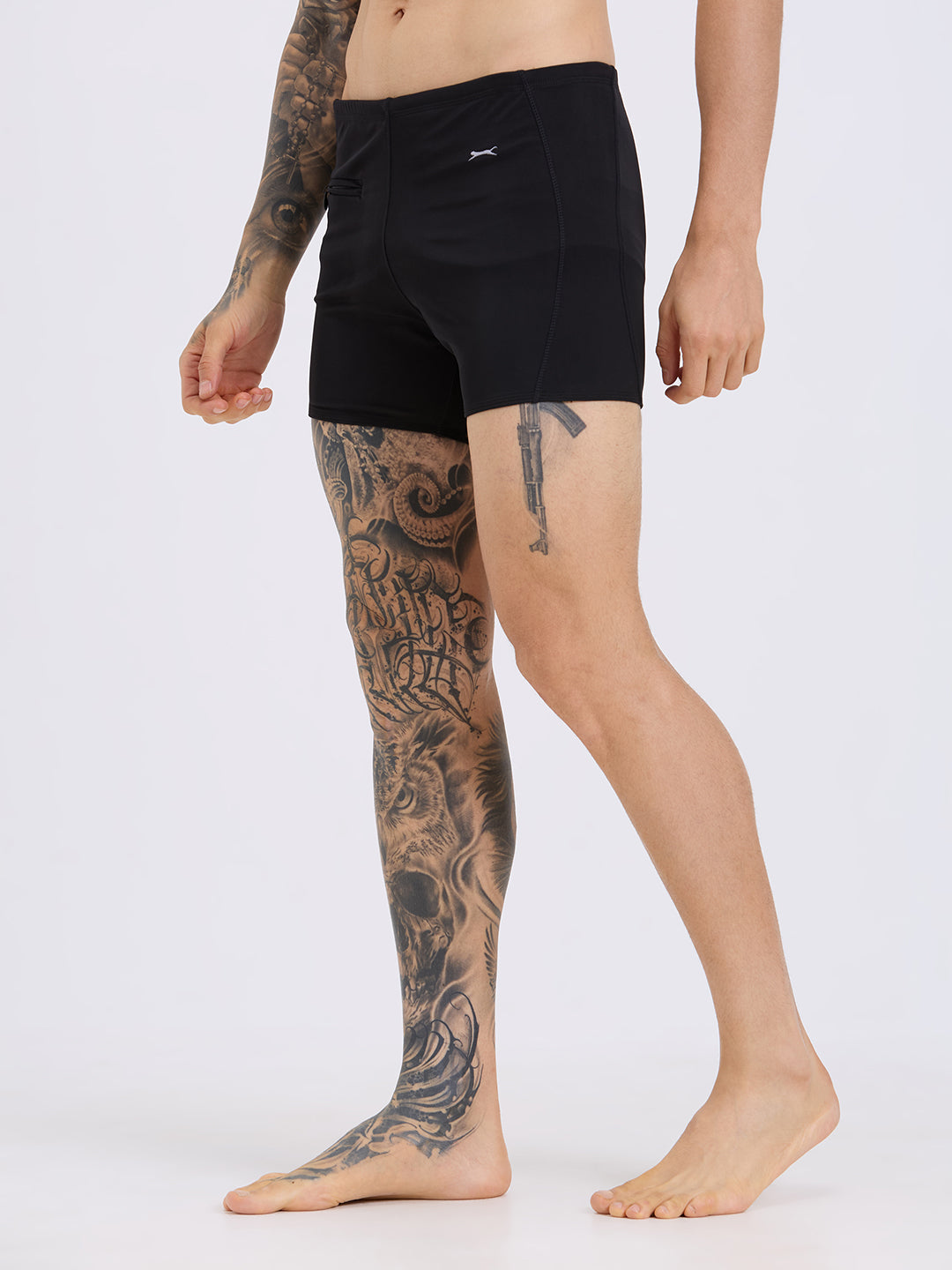 Black Panther Men's U-Front Swimming Trunk-U 201