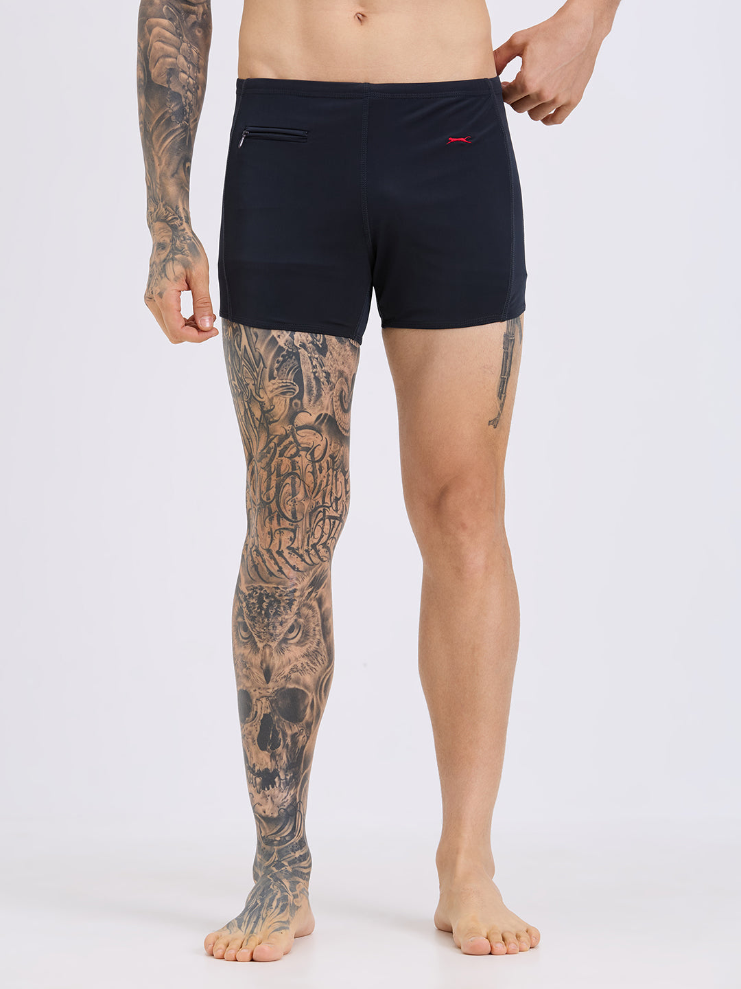 Black Panther Men's U-Front Swimming Trunk-U 201