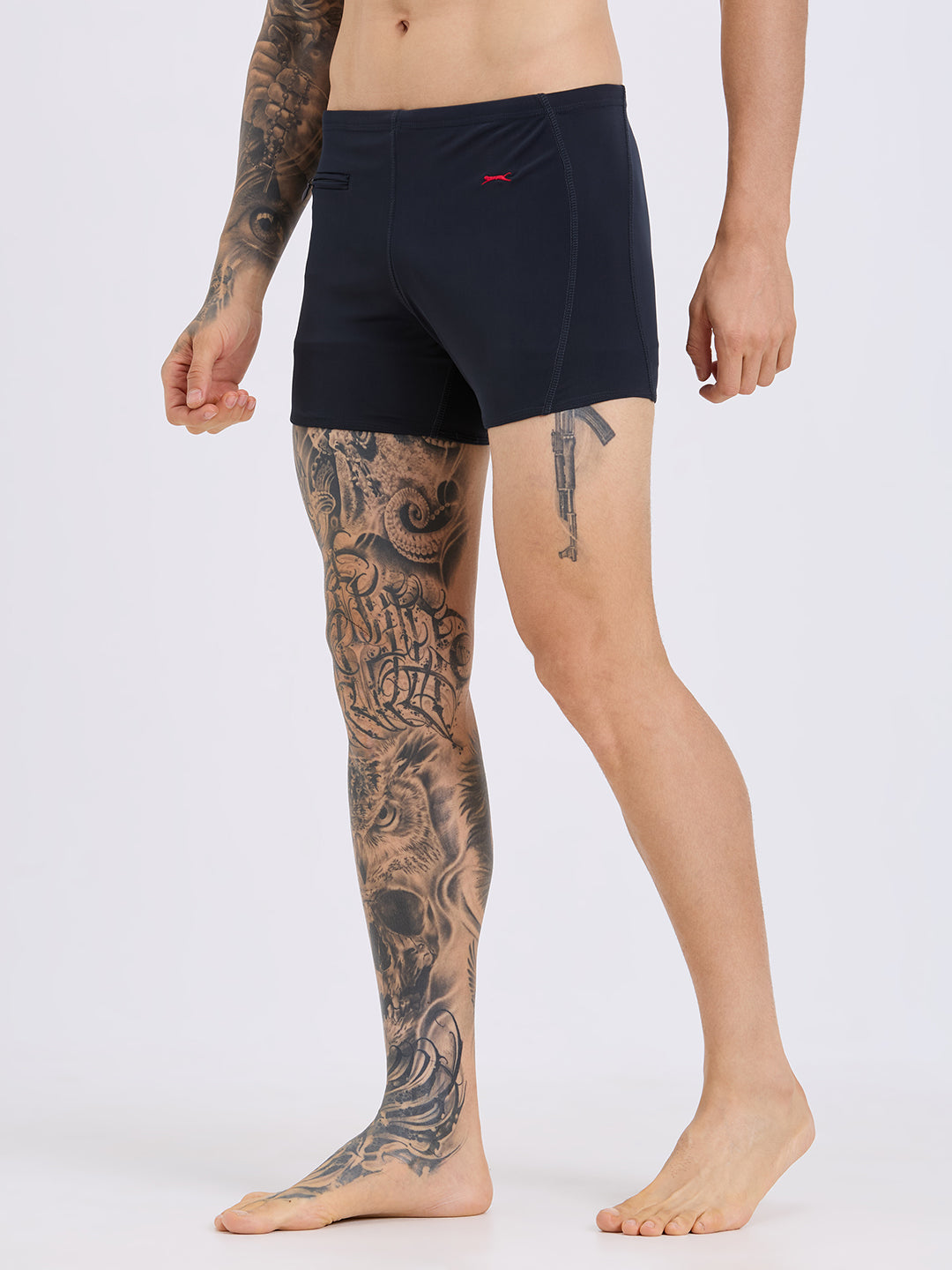 Black Panther Men's U-Front Swimming Trunk-U 201
